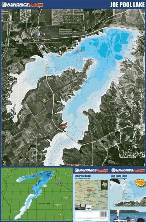 Joe Pool Lake Map