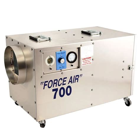 Acsi Fa700 2 Speed Portable Negative Air Machine 120 Vac 025 Hp Hepa Filter 700 Cfm