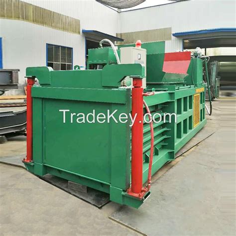 Full Automatic Horizontal Hydraulic Waste Paper Cardboard Press Machine