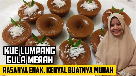 Resep Dan Cara Membuat Kue Lumpang Gula Merah Enak Kenyal Berlesung