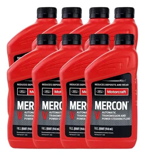 Aceite Caja Automática Atf Mercon V Motorcraft 946 Ml X 8 U Cuotas