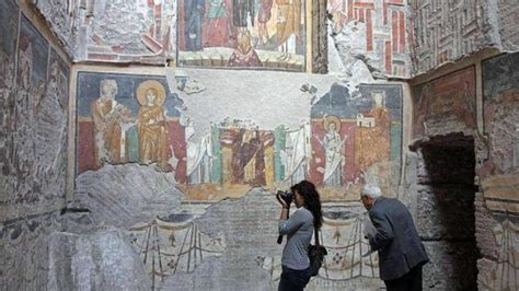 la cappella sistina del foro romano santa maria antiqua è di nuovo