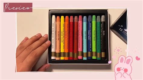 Gallery Mungyo Watercolor Crayons Colors Unboxing And Trying Youtube