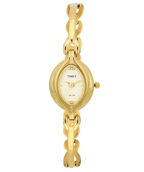 Timex Classics Analog Gold Dial Womens Watch Ko01 Fashion