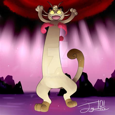 Gigantamax Meowth by Jay101 on DeviantArt