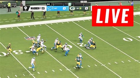 Green Bay Packers Vs Detroit Lions Live Week 12 Nfl Full Game 23rd