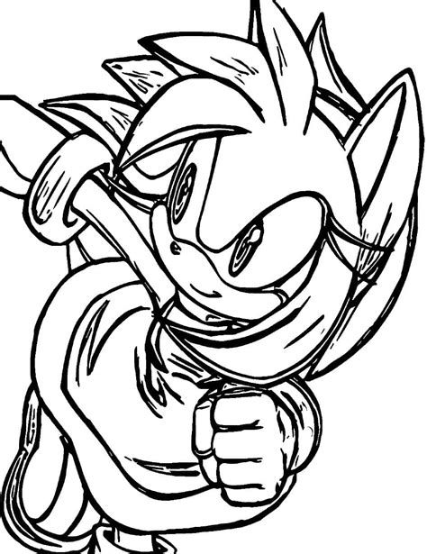 Dibujos De Amy Rose Muy Hermosa Para Colorear Para Colorear Pintar E