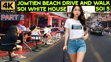 Jomtien Beach Road Soi 5 Soi White House Walking On The Beach