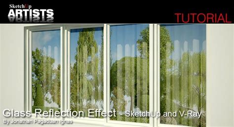 Glass Reflection Effect Sketchup And V Ray ~ V Ray For Sketchup And Material