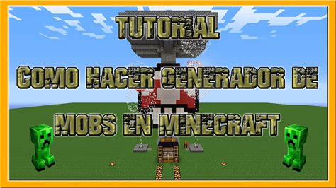 Tutorial Generador De Mobs Mob Spawner Minecraft YouTube