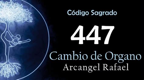 Arcángel Rafael Sanación de un Órganos con el Código Sagrado 447