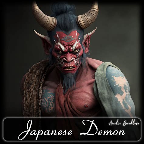 Artstation 200 Japanese Demon Reference Pack 4k V4