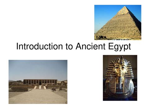 Introduction To Ancient Egypt Ppt Download