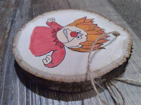 Heat Miser Ornament Wood Slice Ornament Miser Brothers A Etsy