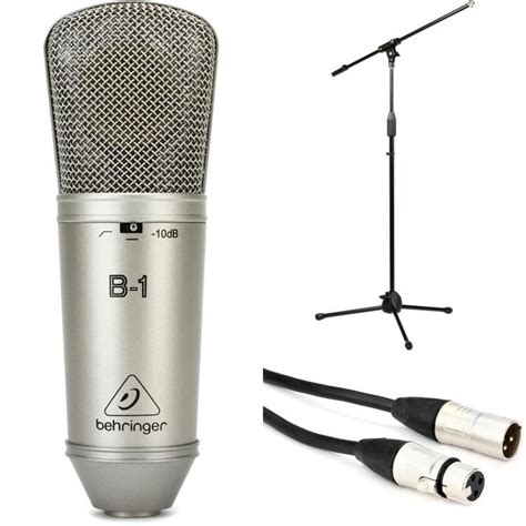 Behringer B Large Diaphragm Condenser Microphone Bundle With Stand