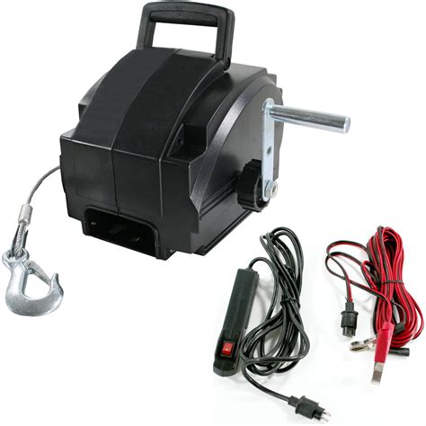 Sportsman Series Portable 12 Volt Electric Winch - Walmart.com