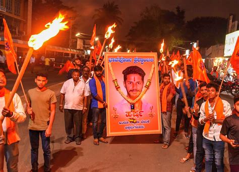 6 Arrested For Bajrang Dal Activists Murder As Violence Arson