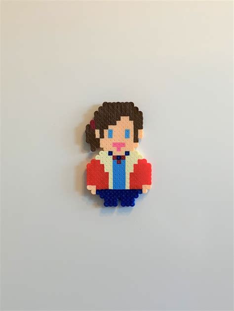 Nancy Wheeler S1 Perler Bead Magnet Etsy