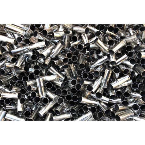 Once Fired 38 Special Bulk Nickel Plated Brass For Reloading In Stock Free Shipping