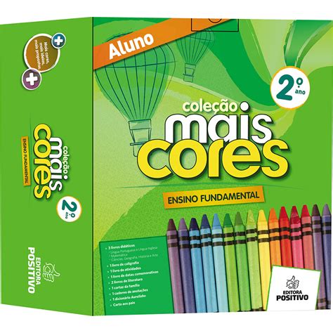 Livro Coleção Mais Cores Ensino Fundamental 2º Ano em Promoção na