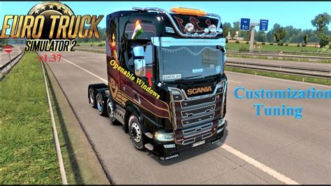 Scania S High Roof [[customization Tuning]] Gameplay {{ets 2}}v1 37 Youtube