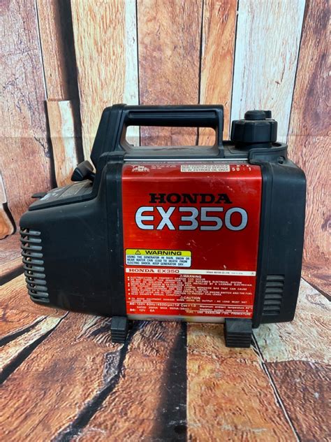 Honda Ex350 Portable Generator For Parts For Parts Or Not Working Buya