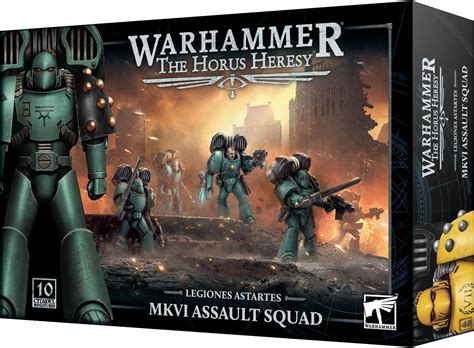 Horus Heresy Mkvi Assault Marines Amazon Ca Toys And Games