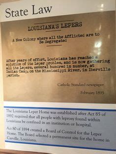 Leprosarium Carville Louisiana (National Hansen's Disease)