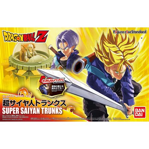 BANDAI Figure Rise Standard Dragon Ball Z Super Saiyan Trunks Plastic