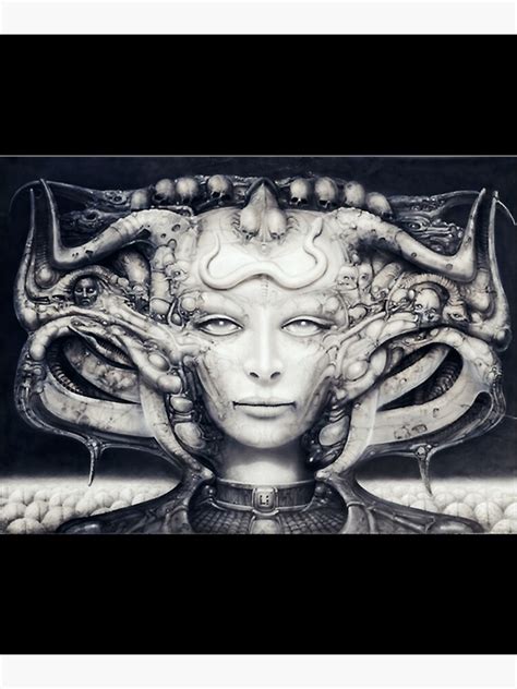 "H.R. Giger - Necronomicon IV " Poster for Sale by vaneslencia | Redbubble