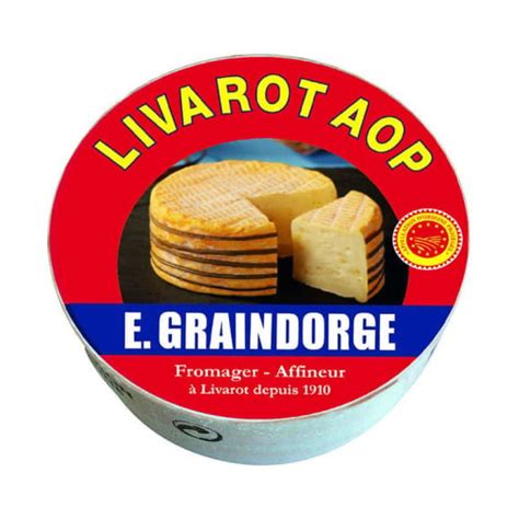 GRAINDORGE Petit Livarot Aop Monoprix Fr