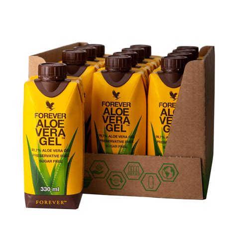 Forever Aloe Vera Gel™ 330 Ml 12 Pack Forever Living