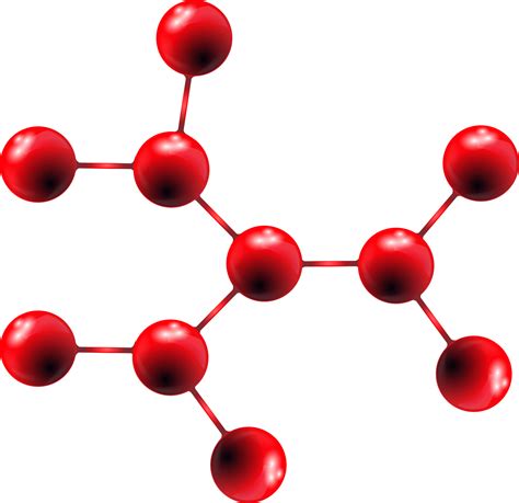 Signo De Modelo De Estructura De Molécula Moléculas En Ciencia Química