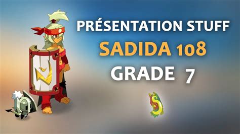 Dofus Pr Sentation Stuff Sadida Grade Pvp Youtube