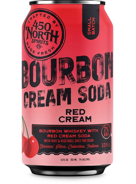 Bourbon Cream Soda Red Cream 450 North Brewing Co