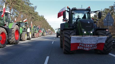 Wielki protest rolników w stolicy Utrudnienia też pod Poznaniem