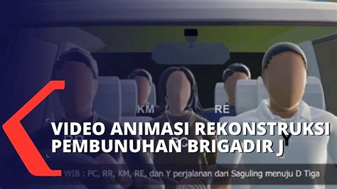 Polri Rilis Animasi Rekonstruksi Pembunuhan Yosua YouTube