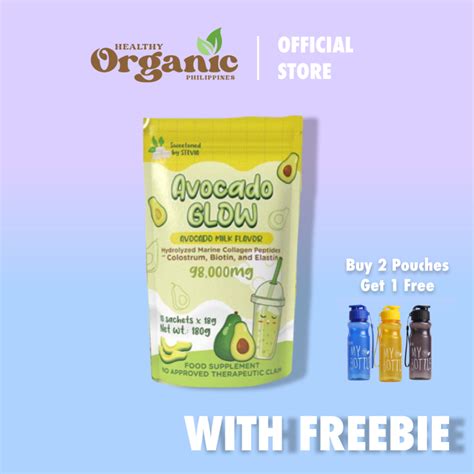 Avocado Glow Milk Collagen Drink Whitening Beauty Supplement Low