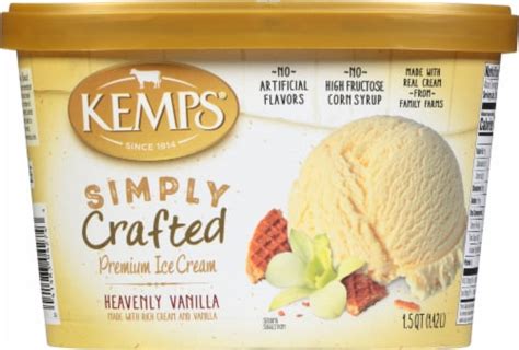 Kemps Simply Crafted Heavenly Vanilla Ice Cream Tub 48 Oz Ralphs