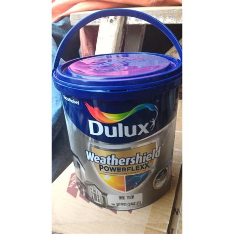 Jual Cat Dulux Weathershield Powerflexx 2 5 L Indonesia Shopee Indonesia