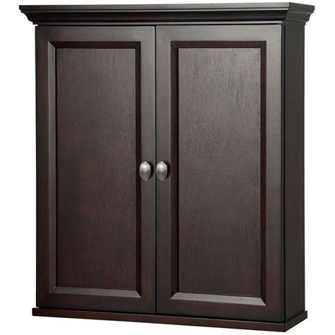 Foremost Tenw Teagan Dark Espresso Wall Cabinet Furniture Wall