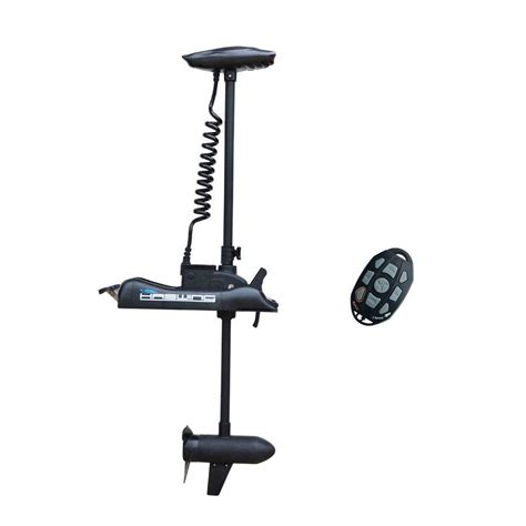 Buy Aquos Haswing Black 12v 55lbs 54inch Electric Bow Trolling Motor With Remote Control For