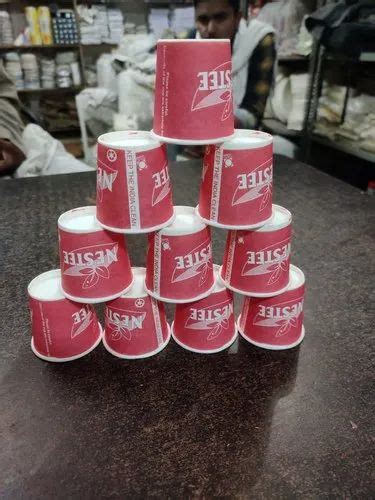 Brown 55 Ml Paper Tea Cup Packet Size 26 To 100 At Rs 19 Piece In