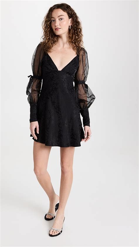 For Love And Lemons Gabrielle Puff Sleeve Mini Dress Shopbop