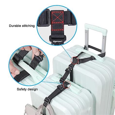 Snapklik Vigorport Luggage Straps Luggage Connector Straps For