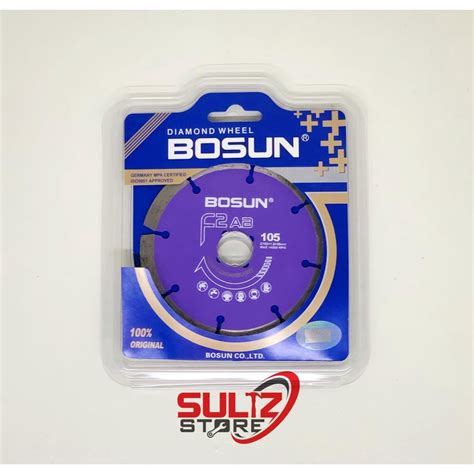 Original Bosun F Ab Diamond Wheel Cutting Disc Mata Potong Batu Mata