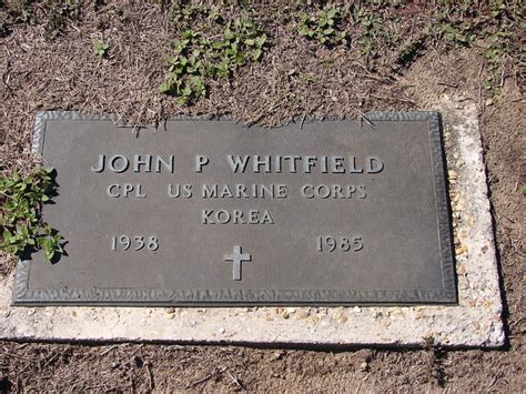 John Philip Whitfield Find A Grave Memorial