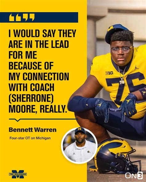 TheWolverine.com on Twitter: "Michigan OC and OL coach Sherrone Moore ...