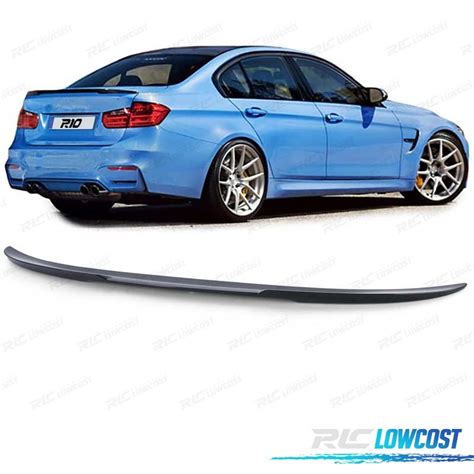 AILERON SPOILER TRASEIRO PARA BMW M3 F80 14 PRETO BRILHANTE