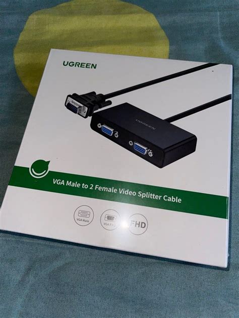 Ugreen Vga Splitter Cable Computers Tech Parts Accessories